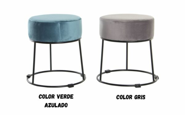 Reposapiés Poliéster Metal 36x36x37