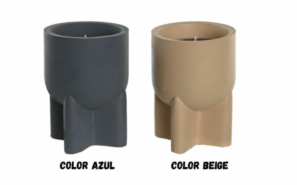 Vela Cemento Cera 11x11x15 2% Perfume