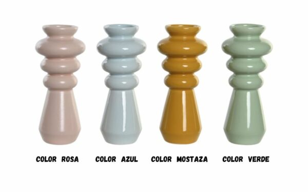 Jarrón porcelana 9x9x20,5