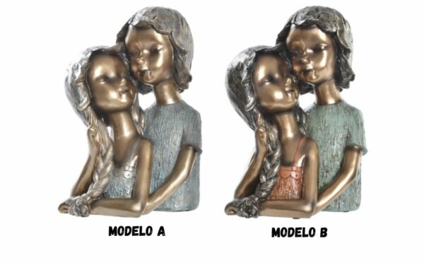 Figura resina niños 19x15x28