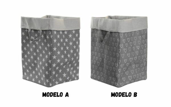 Cesta algodón EVA 30x30x45.