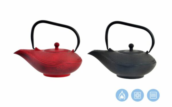 Tetera hierro colado 21x16x12 1000 ml, infusionador.