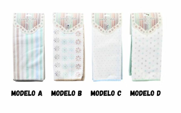 Paño set 2 microfibra 40x60x0,5 220 gr.