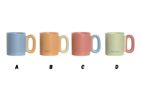 Mug porcelana new bone 10x8x9,5 350ml.