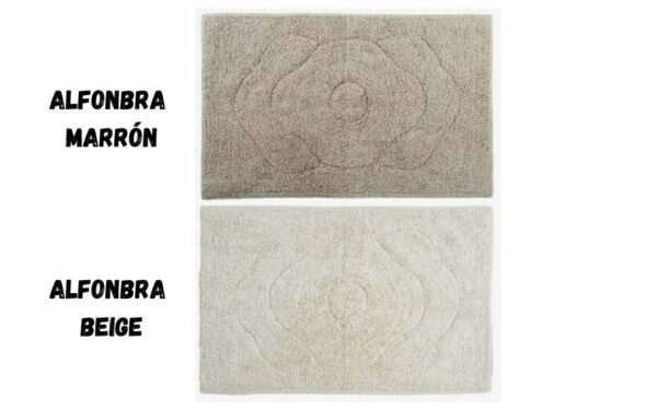 Alfombra algodón 80x50x2 1300 GSM K.