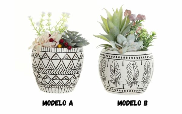 Planta resina PE 12x12x18 cactus.