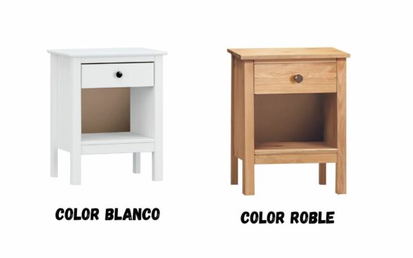 Mesita 1 cajón  60x48x35 en kit