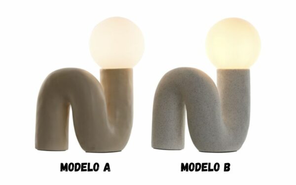 Lámpara sobremesa cerámica 22x17x29 bola