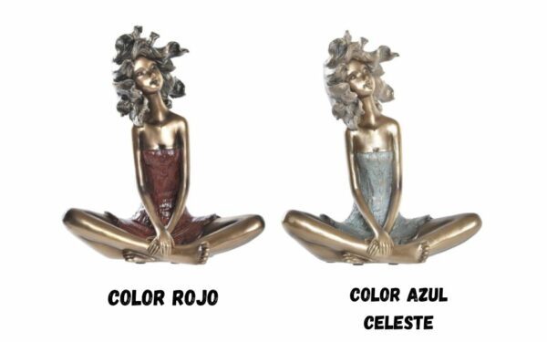 Figura de resina 20x9x23 cm, chica