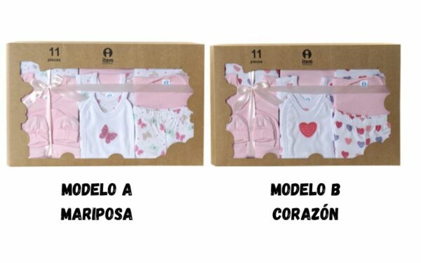 Ropa Bebé Set de 11 (0-6 meses), Algodón