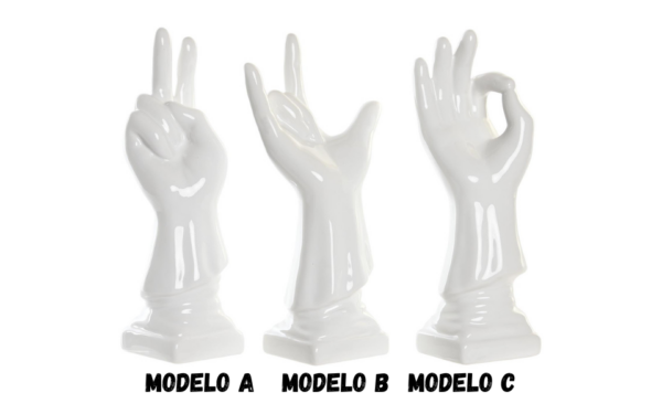 Figura Decorativa en Gres Mano de 7x7x25 cm