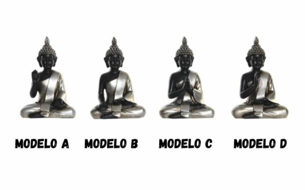 Figura Decorativa de Resina de Buda 10x6x15 cm