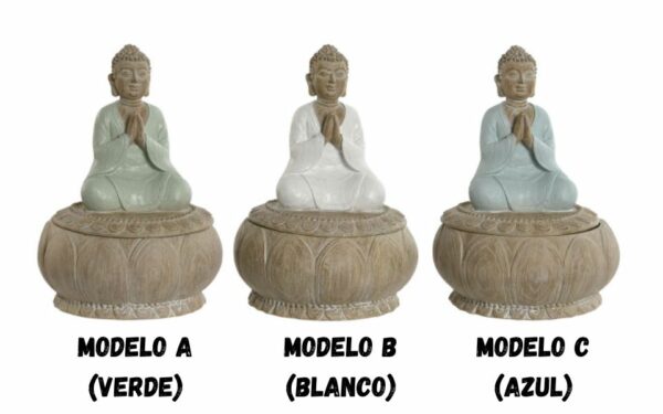 Figura Buda en Caja - 11x11x15 cm