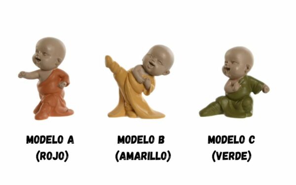 Figura Decorativa Monje - 8x5,5x9 cm