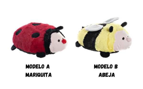 Peluche de poliéster, 26x30x15 cm