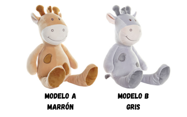 Peluche de Poliéster Jirafa, 25x21x50 cm