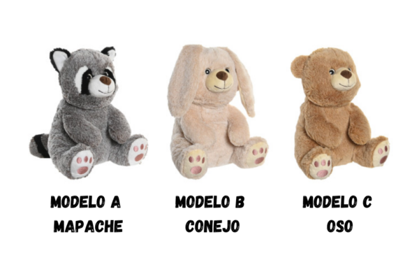 Peluche de Poliéster, Animal, 20x20x27 cm