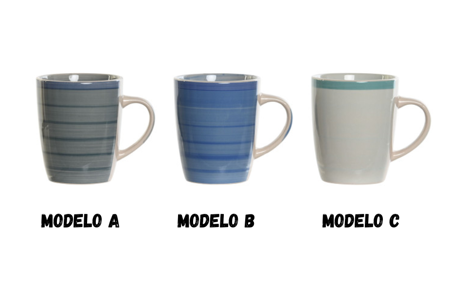 Mug de gres 12,5X8,5X11  – 360 ml