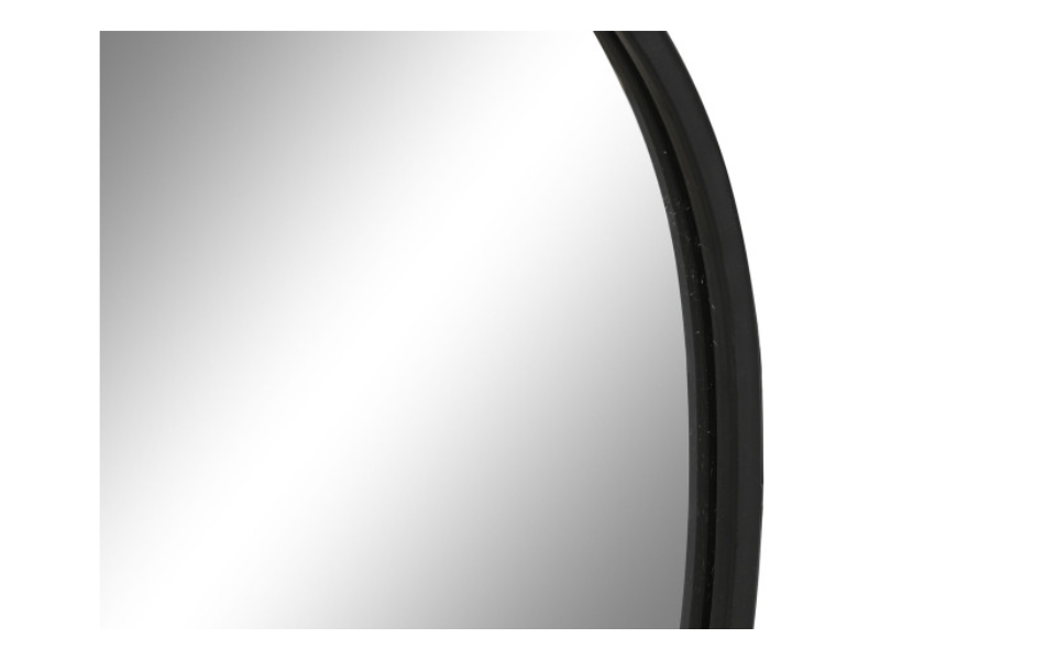 Espejo con marco metálico negro – 56x69,5 cm - Imagen 3