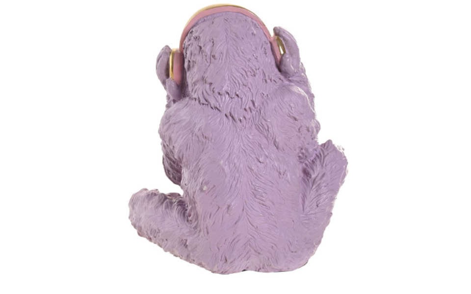 Figura de mono en resina – 17,5x15,5x20 cm - Imagen 3