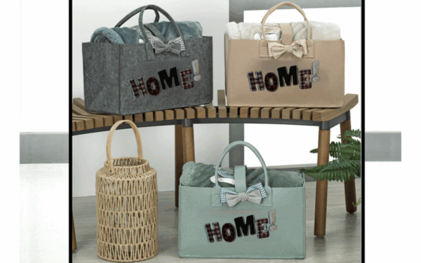 Manta Plaid Bordada + BOLSA 130x160 Sedalina-Sherpa Blondy