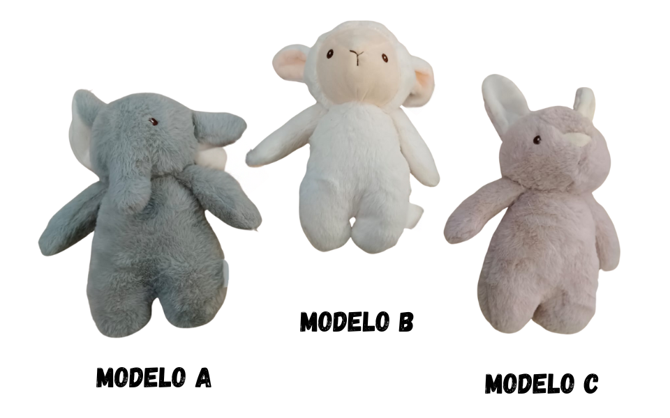 Peluche decorativo de animal – 25 cm