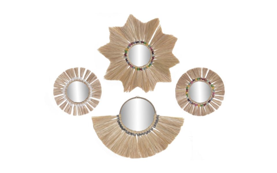 Set Boho Espejos Sol