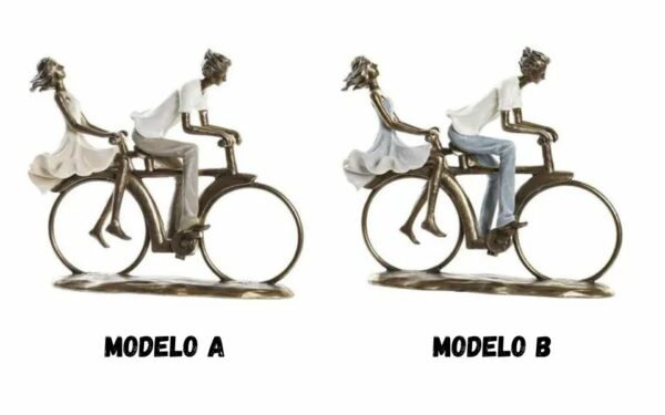 Figura Pareja en Bicicleta