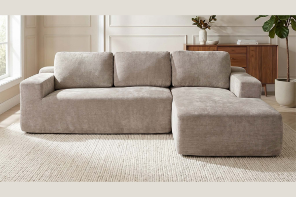 Sofá Chaiselongue Nube BEIGE– Izquierda o Derecha
