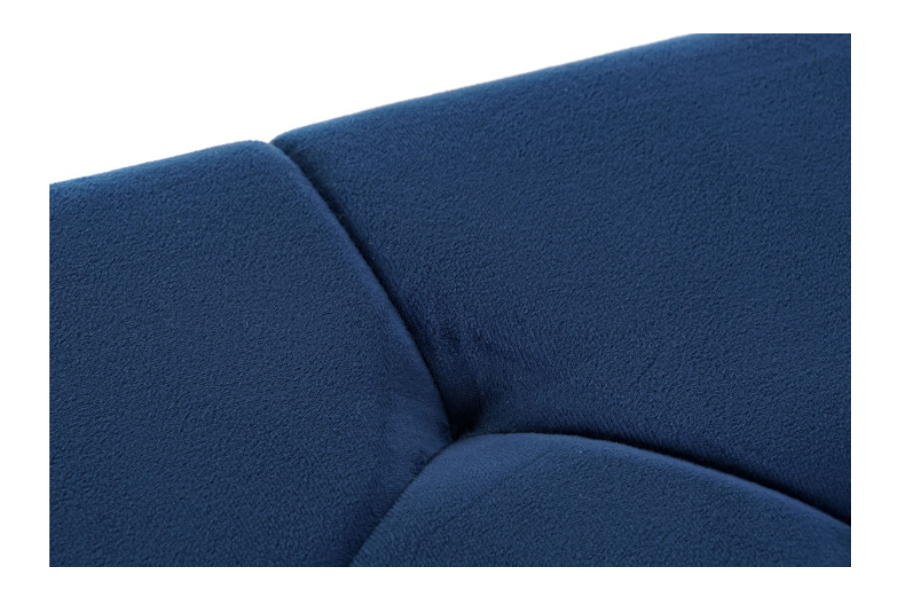 Descalzadora de acero y terciopelo Azul - Imagen 3