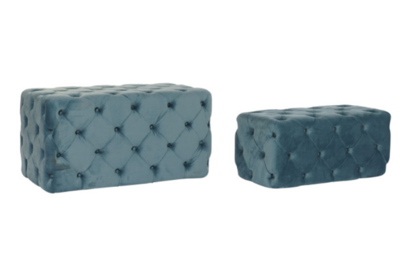SET DE 2 DESCALZADORA DE POLIÉSTER Y MDF
