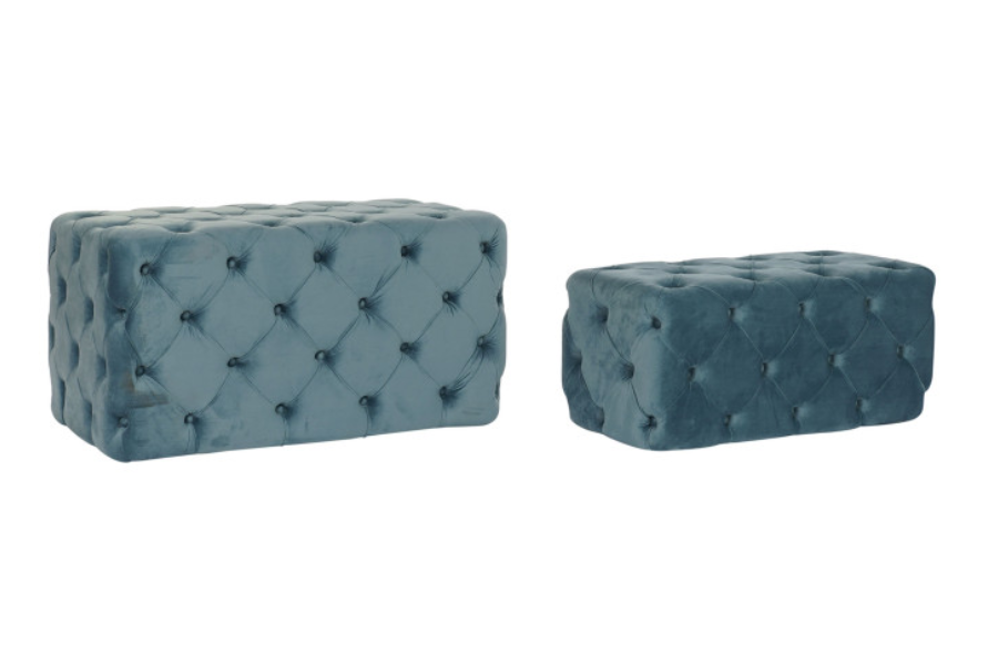SET DE 2 DESCALZADORA DE POLIÉSTER Y MDF
