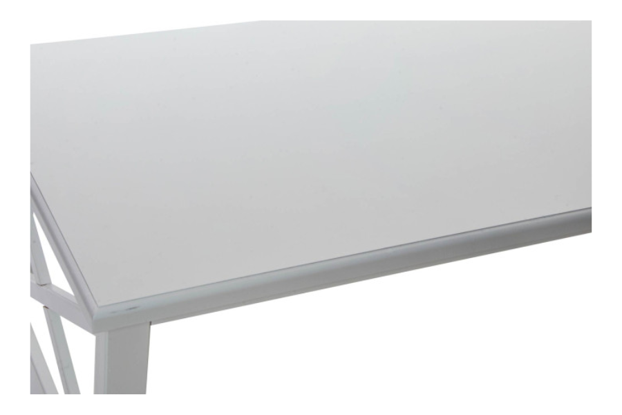 MESA DE CENTRO DE MADERA BLANCO - Imagen 2