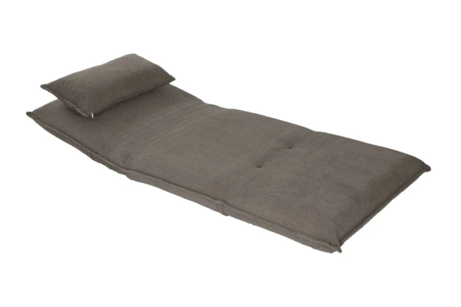 Sofá cama con estructura metálica Marrón - Imagen 4